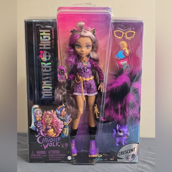 monster high Other - MONSTER HIGH CLAWDEEN WOLF Doll NEW